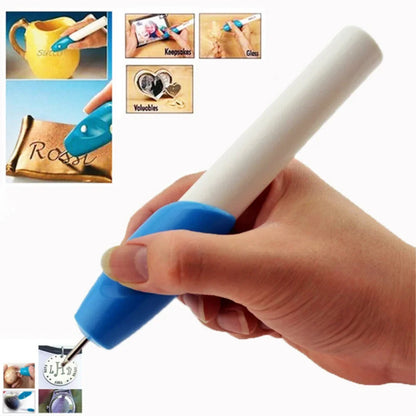 1pc Mini Wireless Engraving Pen, Precision Electric Tool