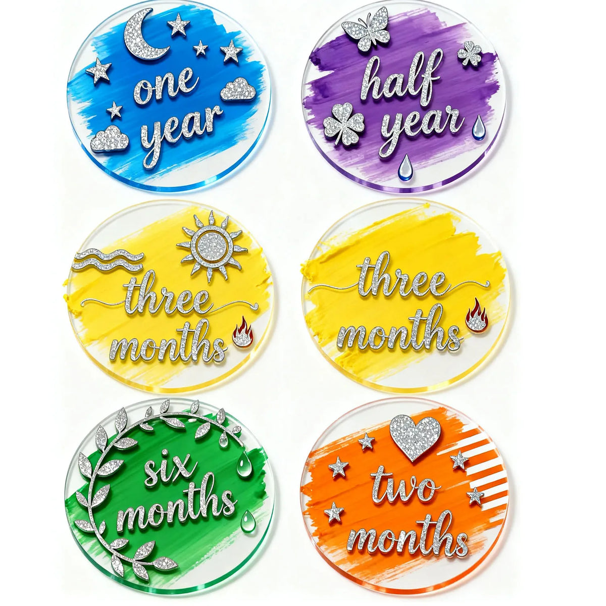 Clear Round Acrylic Sheets Transparent Plexiglass Discs