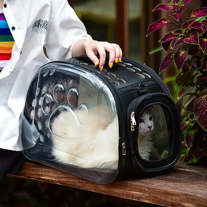 Pet Shoulder Bag Cat Carrier Outdoor Travel Handbag