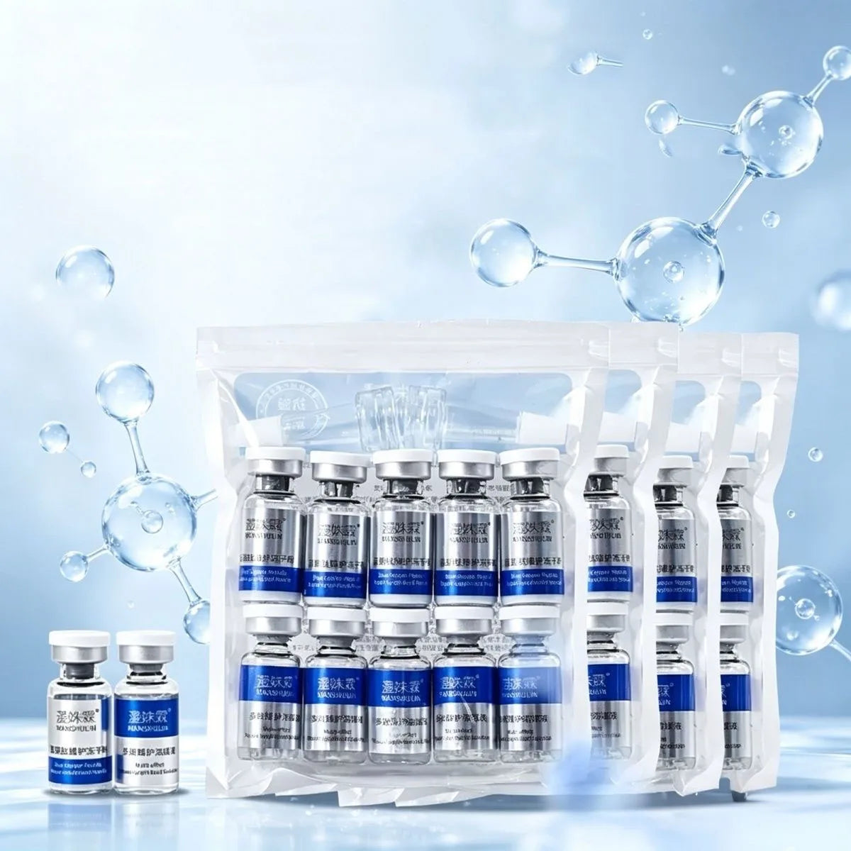 GHK-CU Blue Copper Serum Moisturizing Firmng Serum