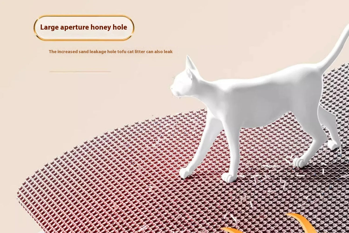 Extra Large Cat Litter Mat Heavy Duty Waterproof 2 Layer