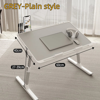 Adjustable Laptop Bed Tray Table Portable Standing Desk