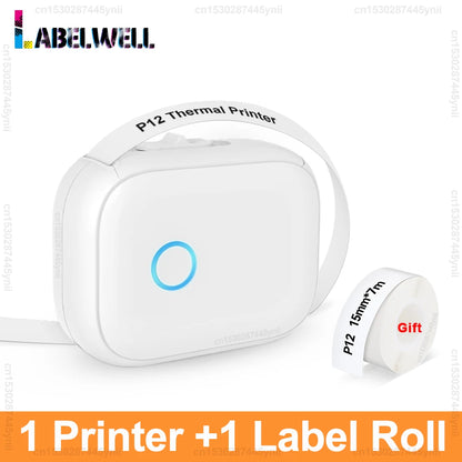 P12 Thermal Label Printer Similar Label Maker