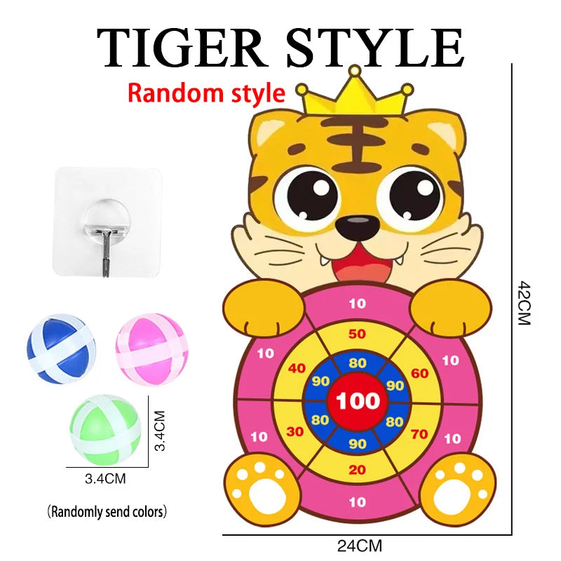 Montessori Dart Board Target Sports Game Toys