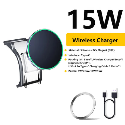 Car Mobile Phone Holder Magnetic Charge Stand
