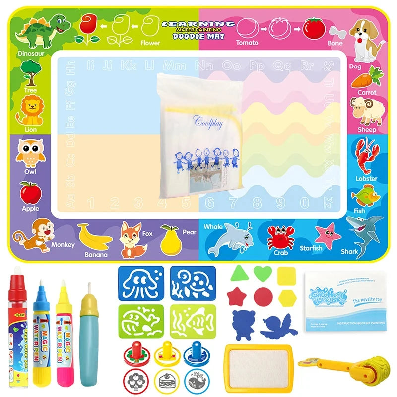 Magic Water Drawing Mat Coloring Doodle Mat