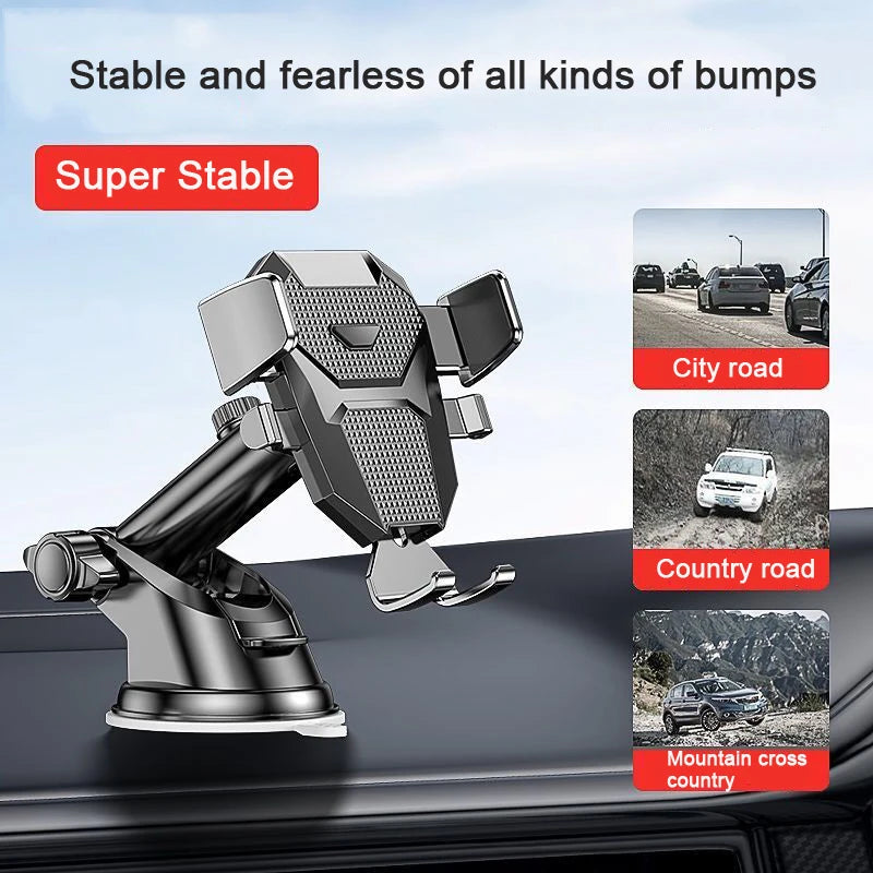 NEW Universal Sucker Car Phone Holder 360° Windshield
