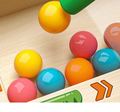 Magnetic Color and Number Maze Learning Education Toys