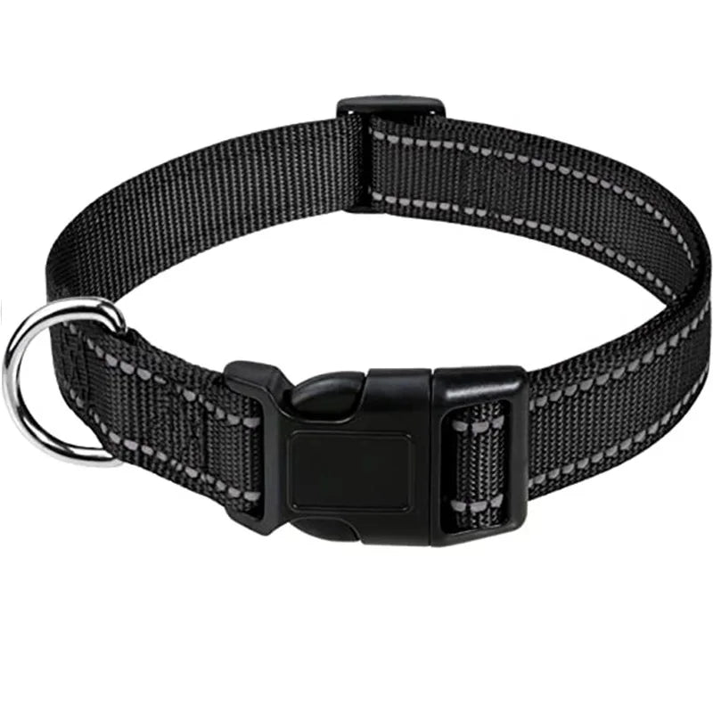 Pet Dog Collar Nylon Reflective Neck Collar