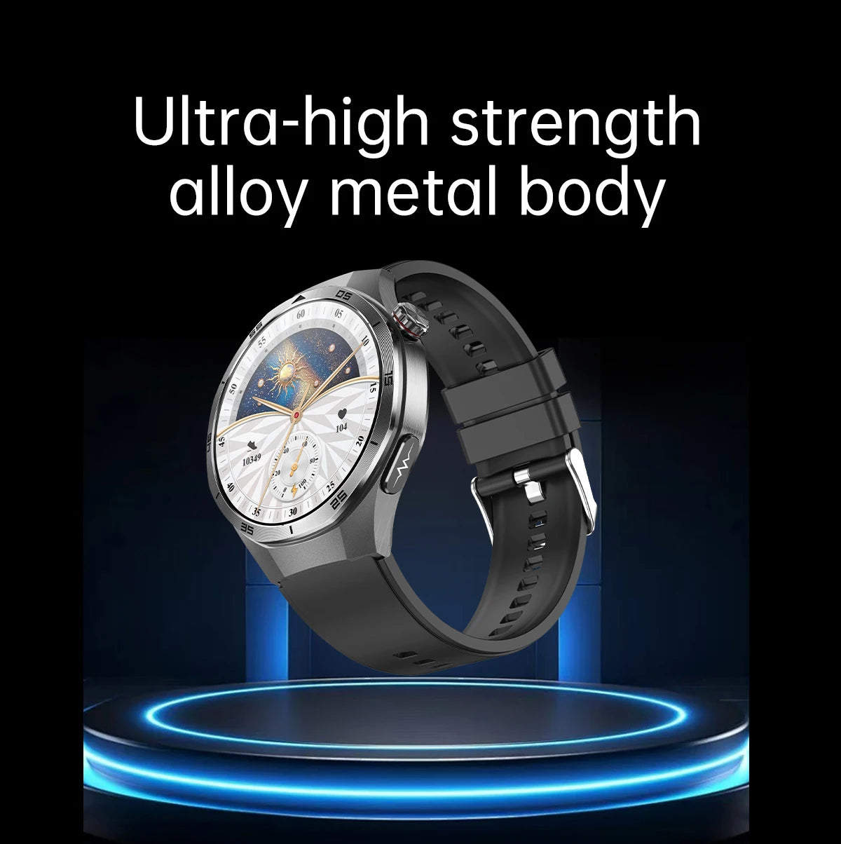 New Nursing Grade ECG+PPG Smart Watch Health Analysis