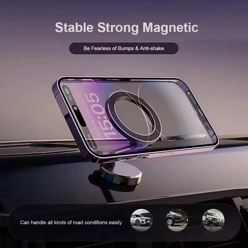 1080 Magsafe Car Phone Holder For Vehicles Mobile Support