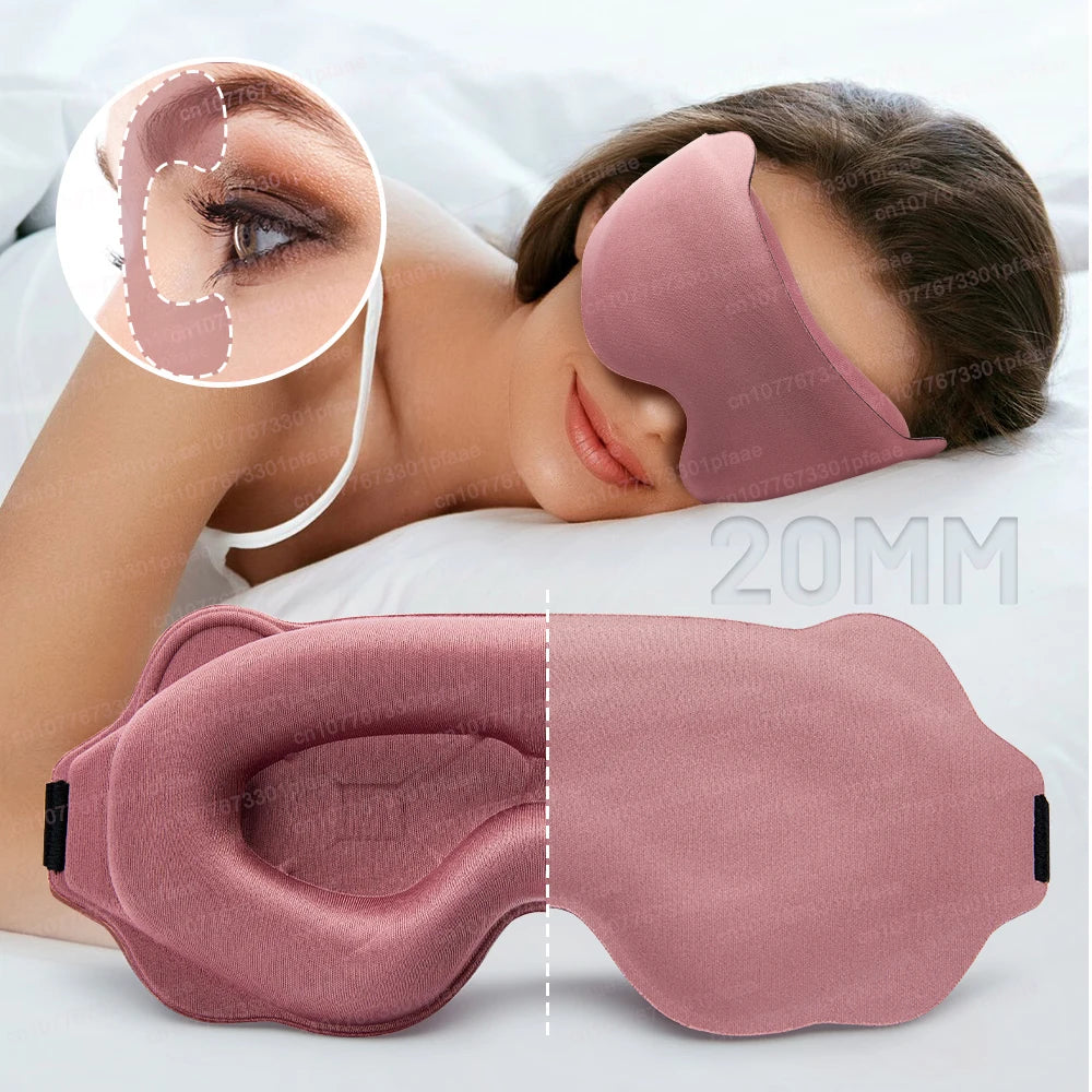 3D Sleep Mask Sleeping Aid Blindfold Block Out Light