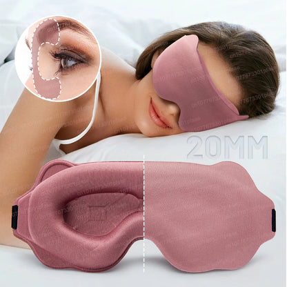 3D Sleep Mask Sleeping Aid Blindfold Block Out Light