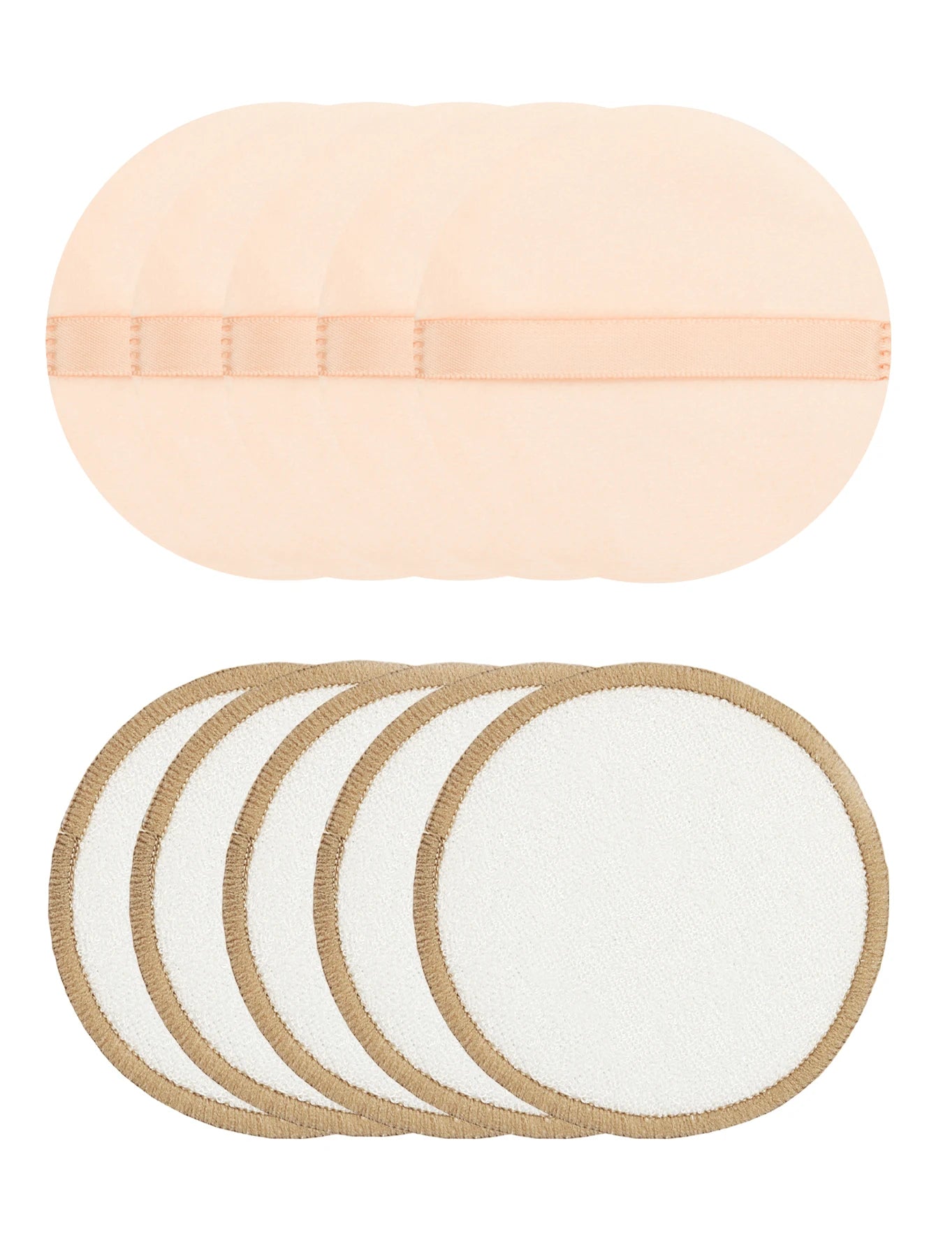 10Pcs Makeup Remover Pads Can Be Soaked in Water