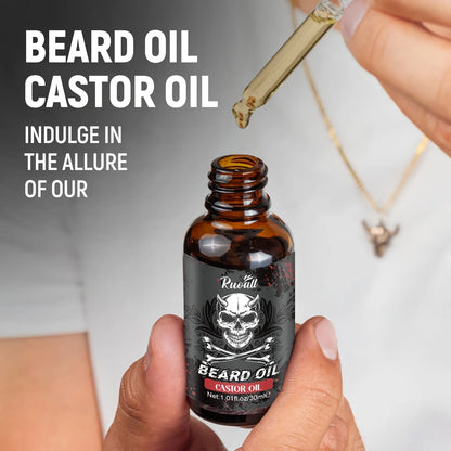 Beard essential oil rich in castor oil Beard Growth And Grooming