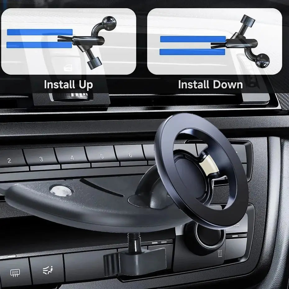 For Magsafe Phone Holder Magnetic Car CD Slot Mount Support