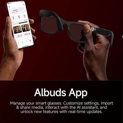 New HD5-ultra AI Smart Glasses AI Real-time Translation