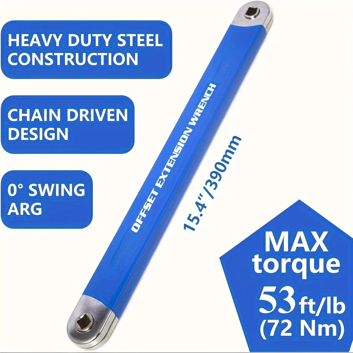 Impact Resistant Extension Wrench Set