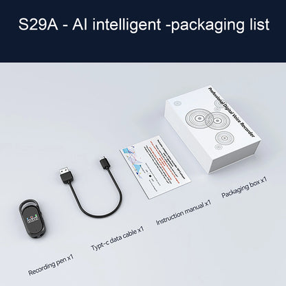 AI Voice Recorder Dictaphone with Real-Time Transcription