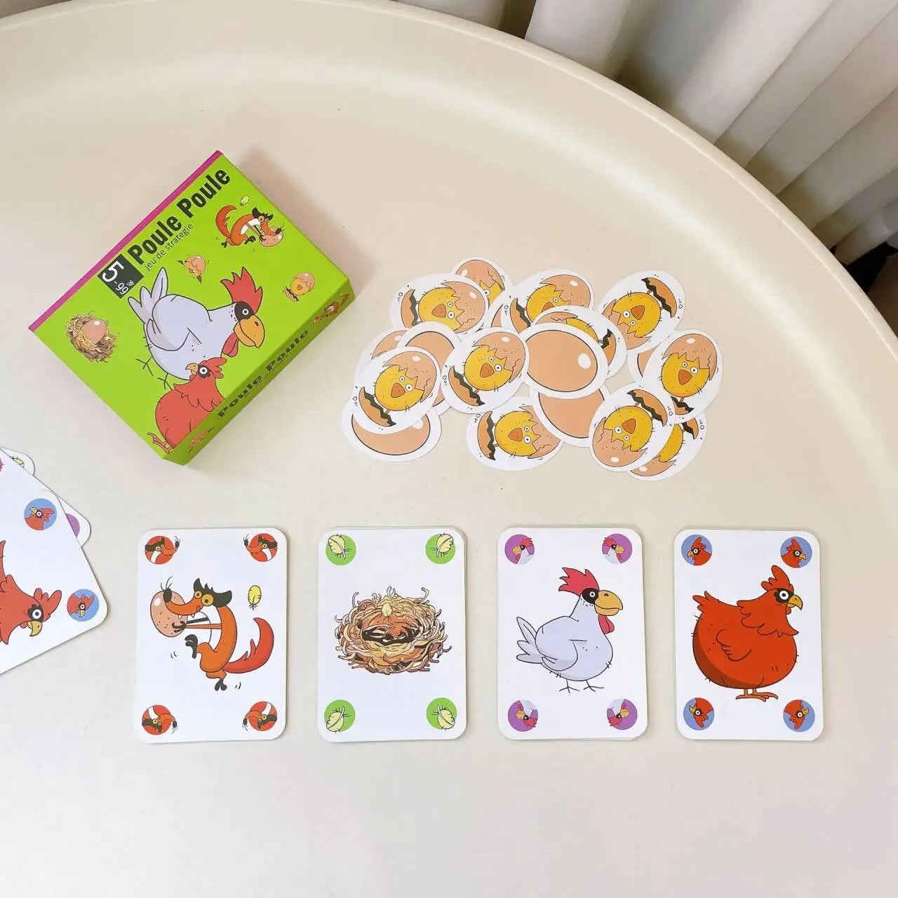 Hot board games Chicken Chiu Chiu Board Game Drecksau