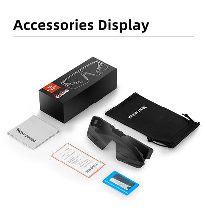 Photochromic Glasses Flip Design Polarized Sunglasses