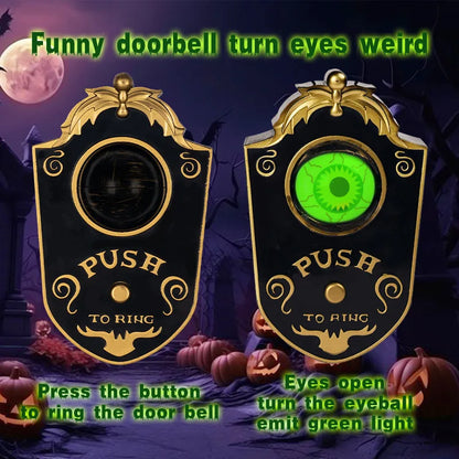 Halloween Decoration LED Hanging One-Eyed Doorbell