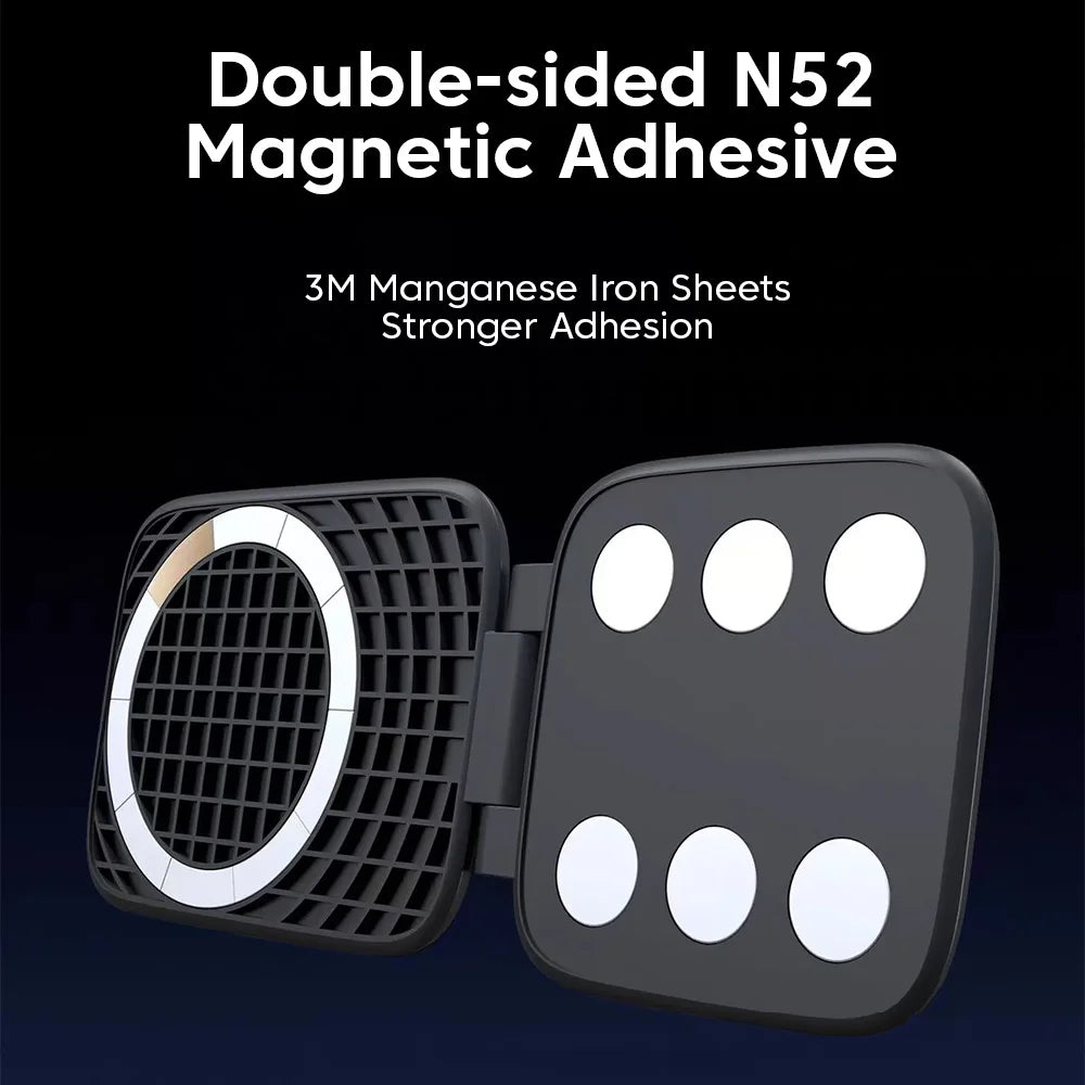 Ultrathin Car Magnetic Mobile Phone Holder Adjustable Foldable
