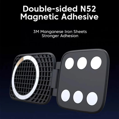 Ultrathin Car Magnetic Mobile Phone Holder Adjustable Foldable