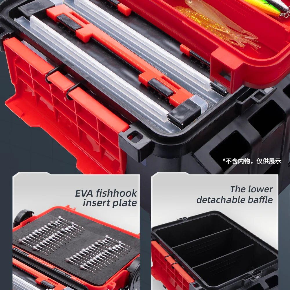 Fishingfans Fishing Box Organizer Multi-function Lure