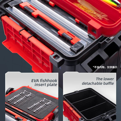 Fishingfans Fishing Box Organizer Multi-function Lure
