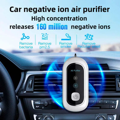 Wearable air Purifier Necklace High Efficiency