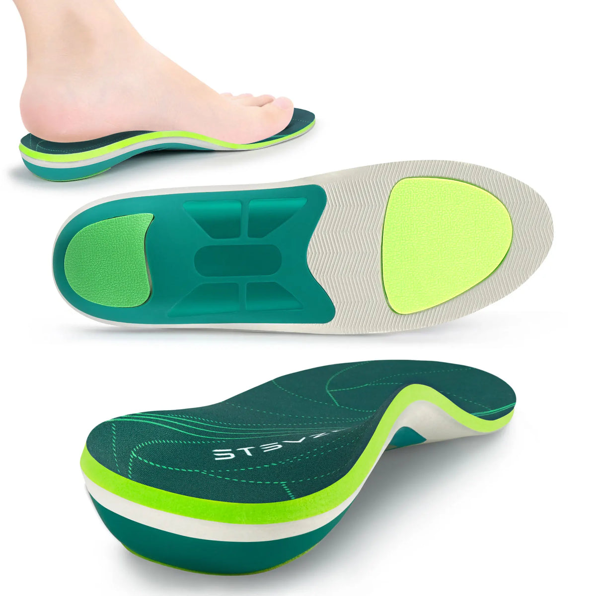 Plantar Fasciitis Orthopedic Sport Insole Arch Support Orthotic