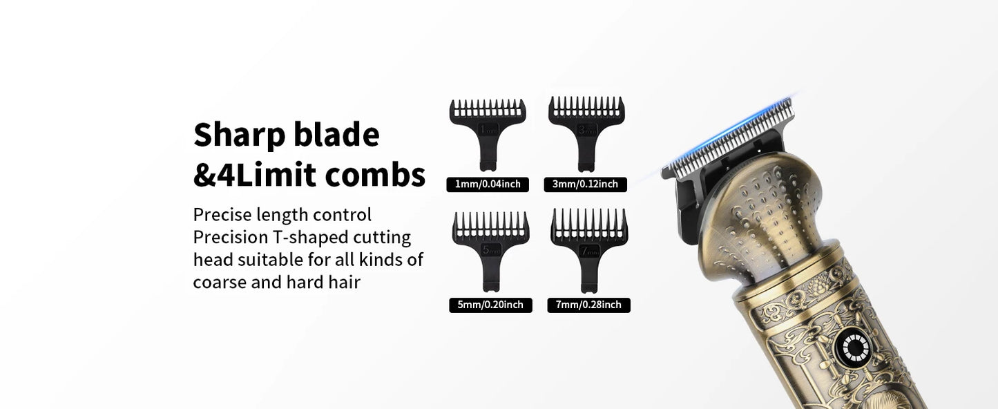 Beard Trimmer for Men Electric Razor Shaver Cordless