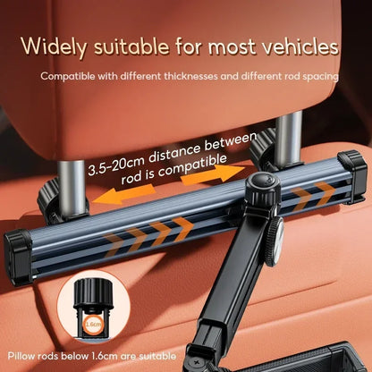 Easy Car Headrest Tablet Holder Mount Back Seat
