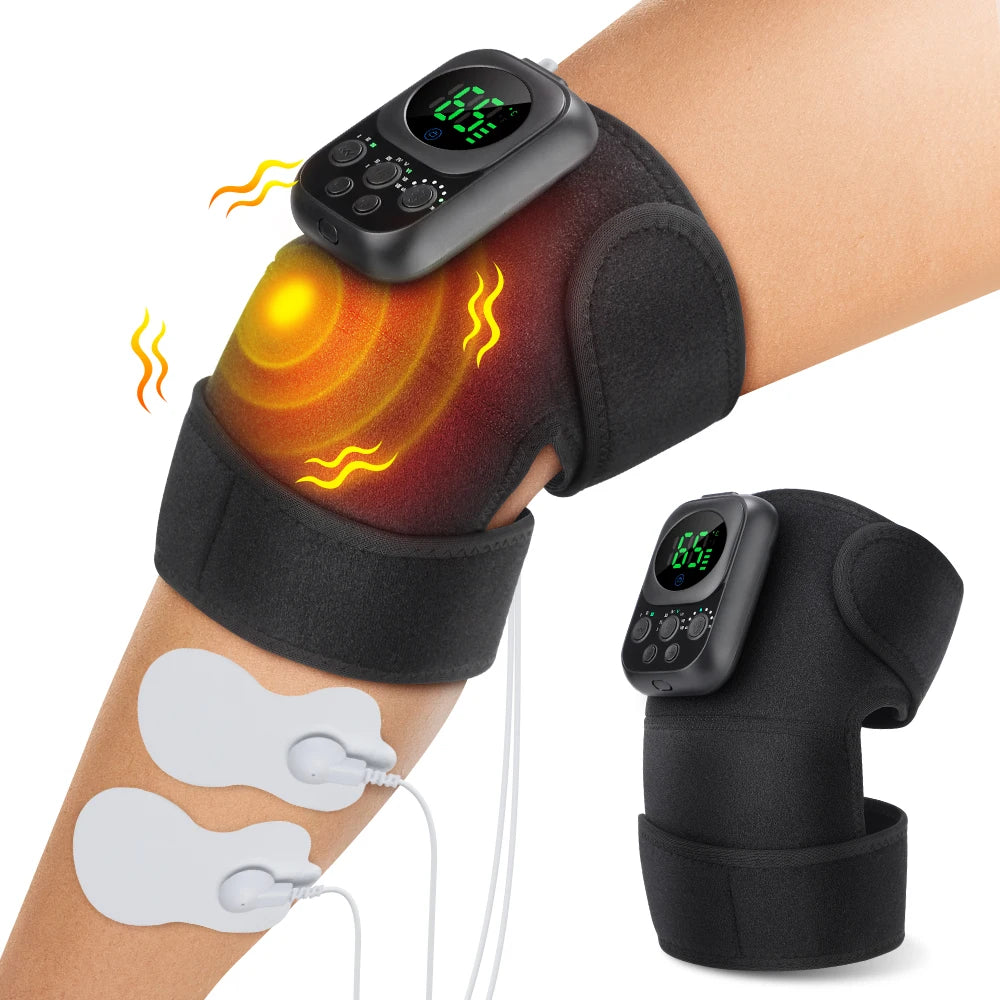Electric Heating Knee Wrap with 5 Modes Muscle Relaxation