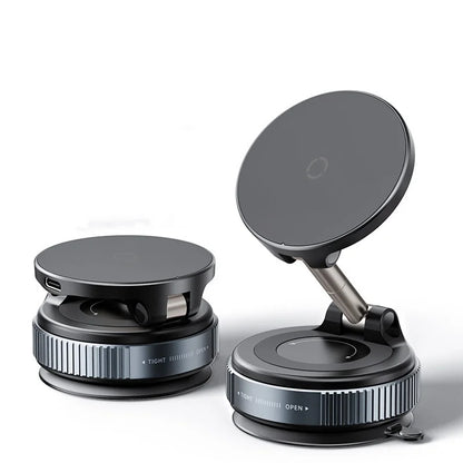 Cross-Border Wireless Charging Vacuum Car Phone Holder