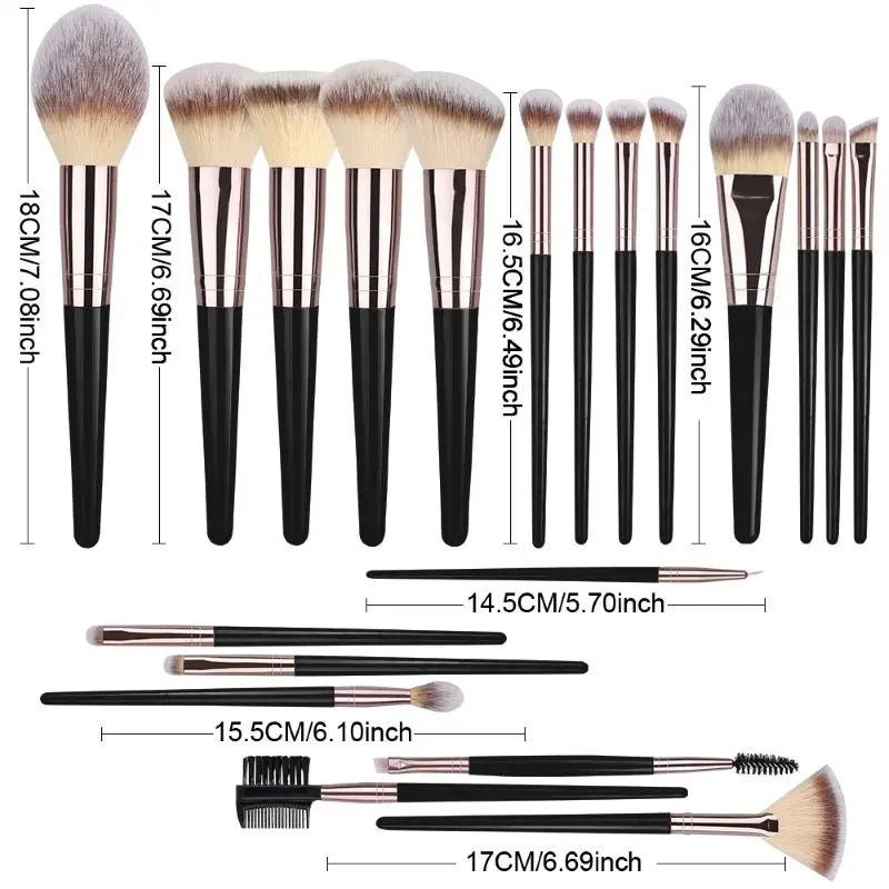 Makeup Brushes Set Professional Soft Fluffy Beauty Tool