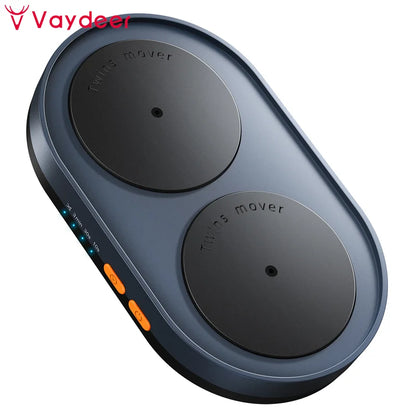 Dual Turntable Mouse Mover with Adjustable Intervals