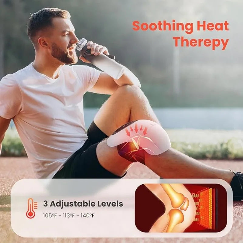 Knee Massager Smart with Heat Red Light  Massage