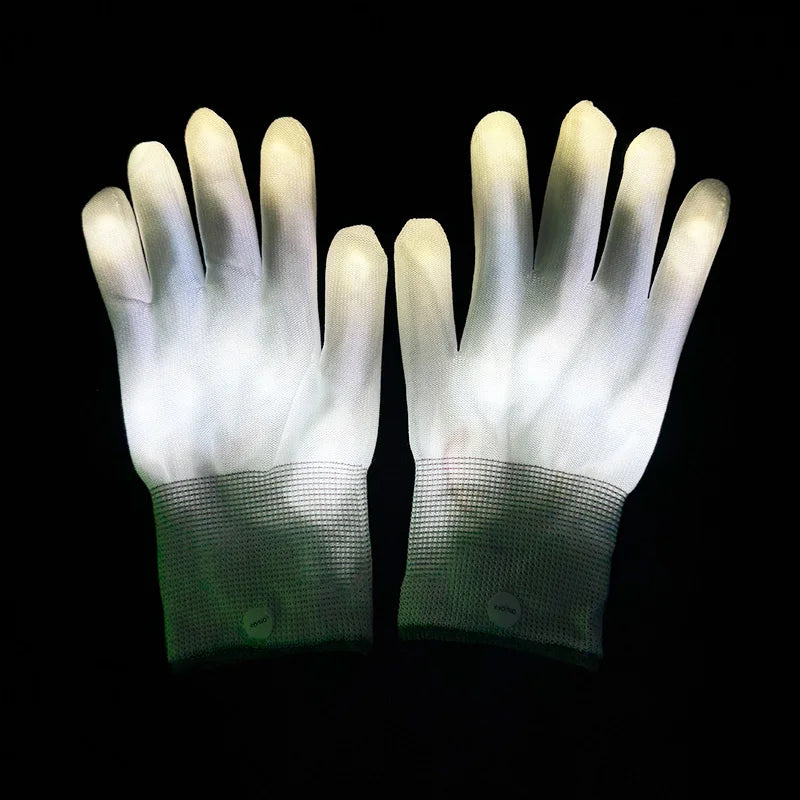 Wireless LED Neon Purge Mask & Fiber Optic Gloves