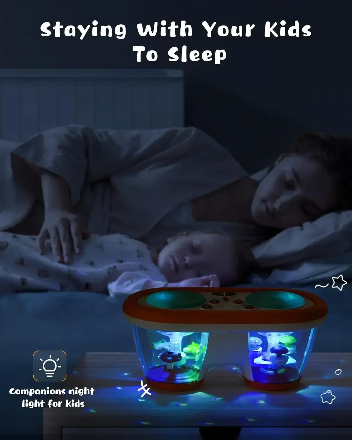 Baby Clap Drum 12+ Month Kids Musical Toy Infant Toys