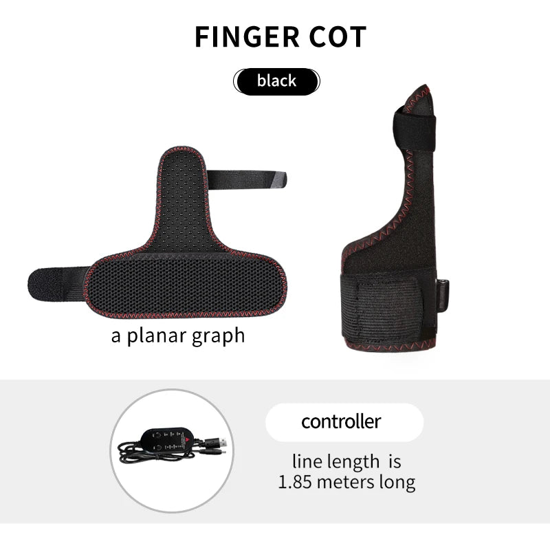 Electric Heating Thumb Support - Vibration Massager Hot Compress
