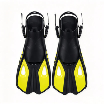 Snorkel Fins Swim Flippers Short Diving Frog Shoes Duck Webs