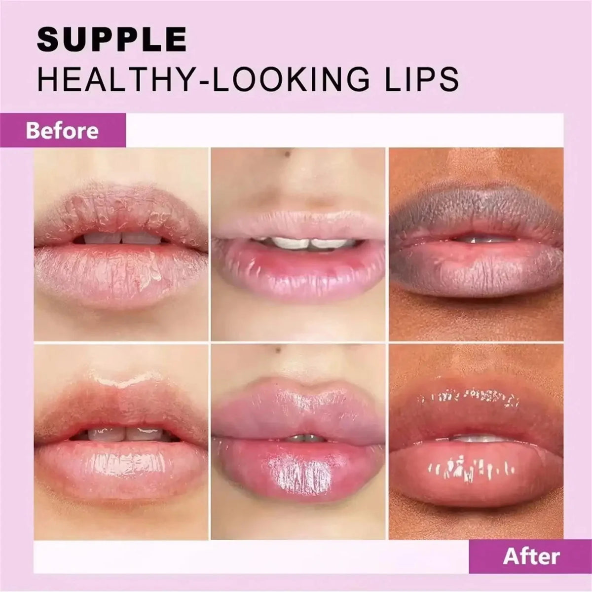 Lip Plumper Oil Instantly Volumising Increase Lip Elasticity