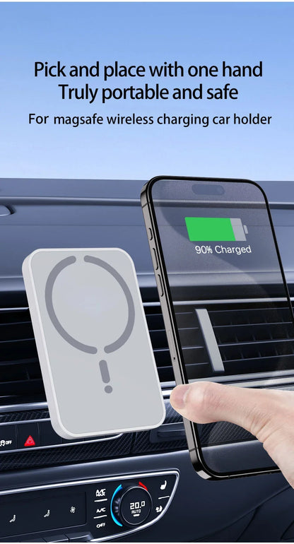 Magnetic Wireless Car Charger Air Outlet Phone Holder