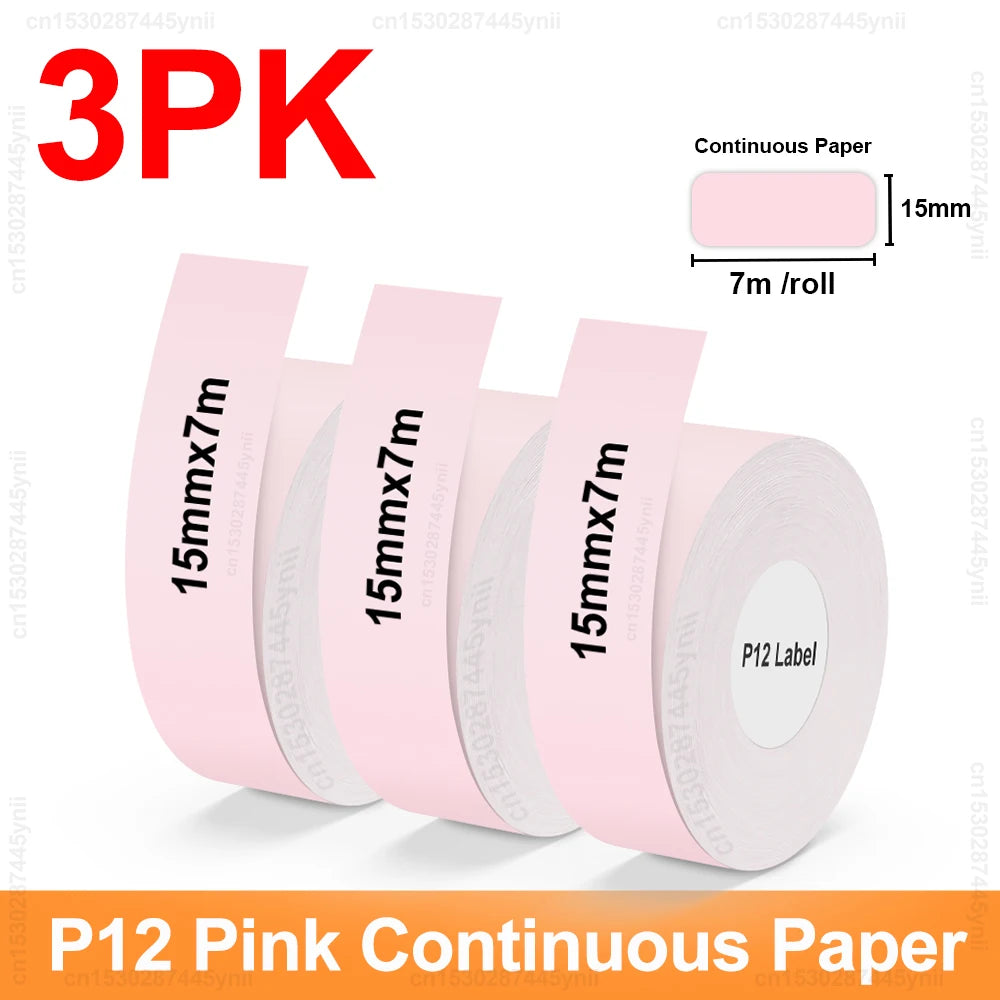 P12 Thermal Label Printer Similar Label Maker