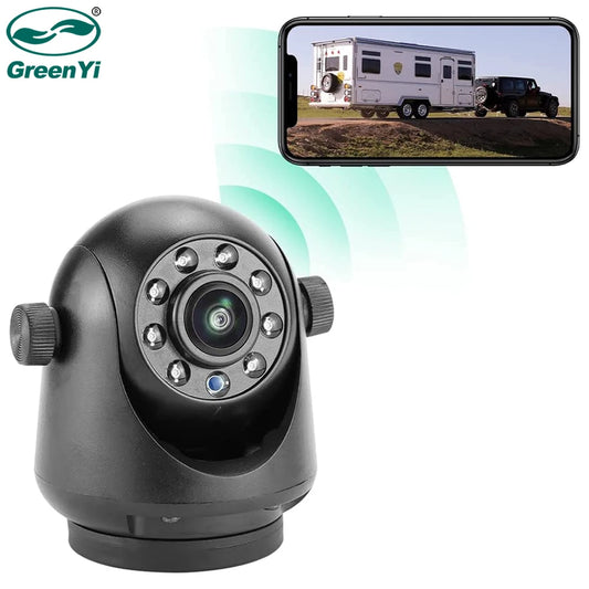 5G WiFi Magnetic Hitch Wireless Rear View Camera Night Vision