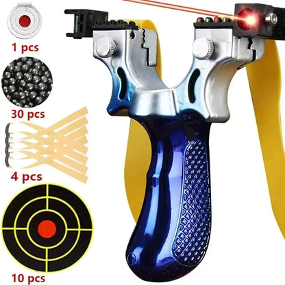 Laser Pointing Slingsshot 10 Style Precision Aiming Slingshot