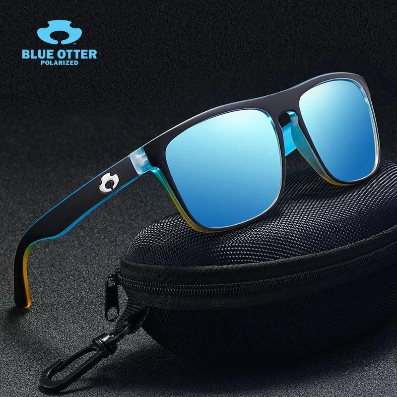 BLUE OTTER Polarized UV-Protective Anti-Glare Square