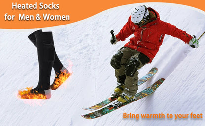 USB Rechargeable Electric Heated Socks 3 Heating Modes